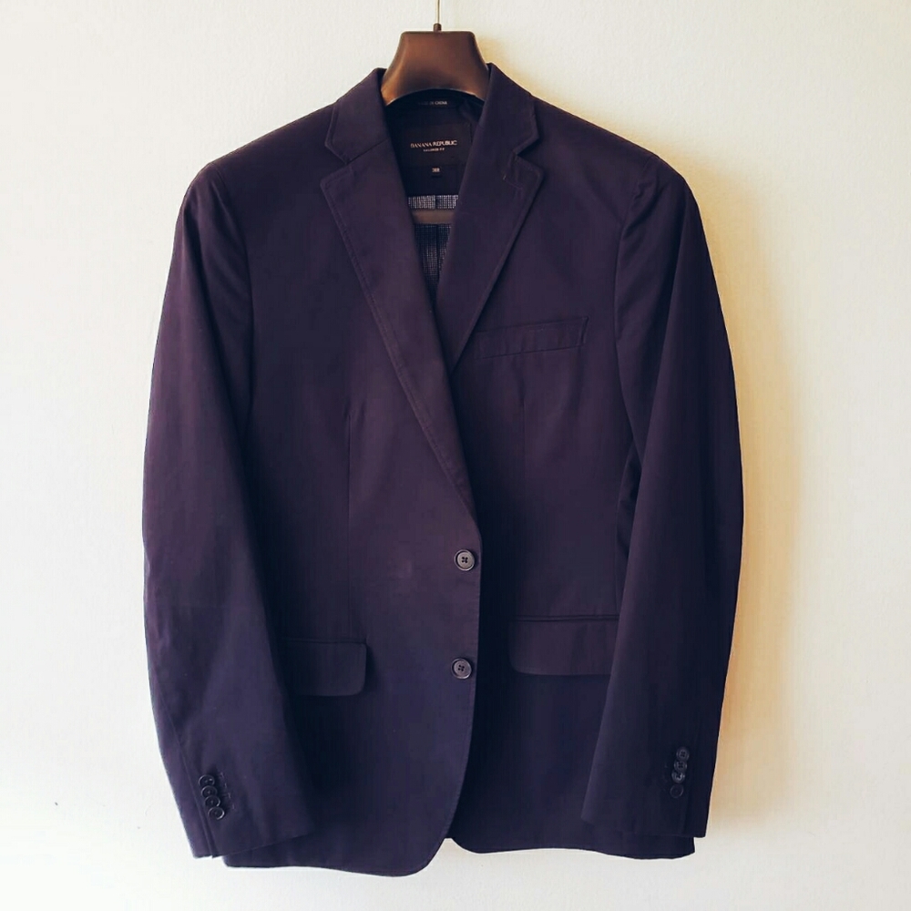 Men's Banana Republic Dark Blue Sport Coat